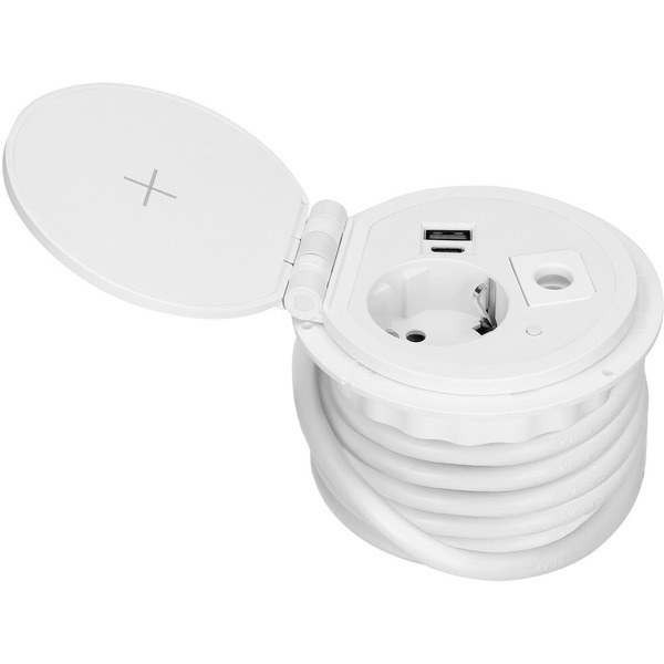 Блок розеточный Orno OR-GM-9015-W 1,8 м