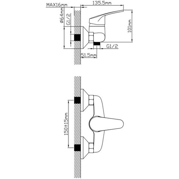 Смеситель AV Engineering AVROM5-A101-220