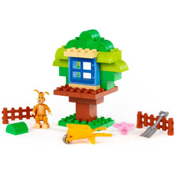 Конструктор Полесье Макси Простоквашино. Шарик строит домик на дереве 23395