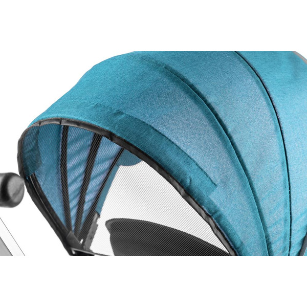 Трехколесный велосипед с ручкой NINO 6688 (зеленый)