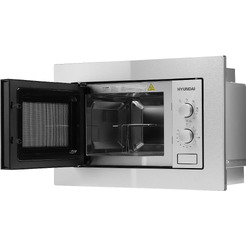 Встраиваемая микроволновая печь Hyundai HBW 2030 IX (нержавеющая сталь)