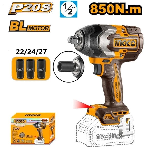 Гайковерт INGCO CIWLI20851