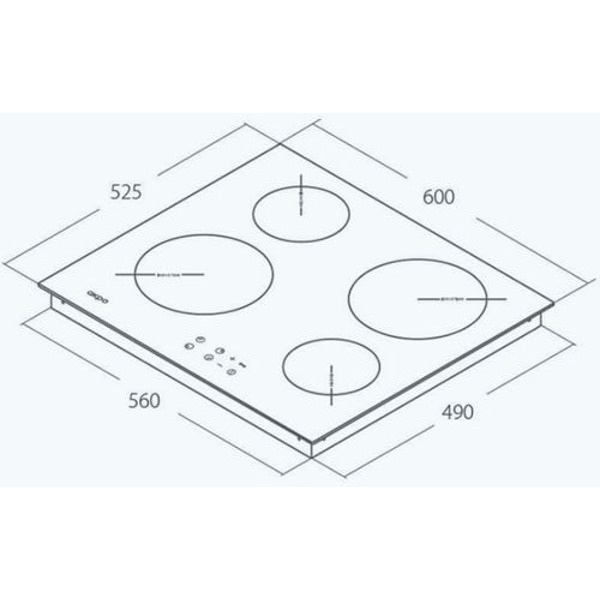 Варочная панель Akpo PIA 60 825 01