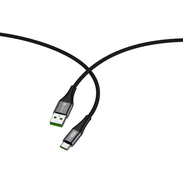 Кабель Atomic Hipper USB-A-USB-C 6A 66W 30.393 (1.5м, черный)