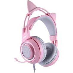 Наушники с ушками Somic G951S (розовый)