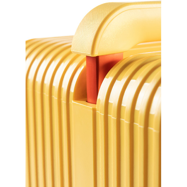 Чемодан DoubleW 005# (M, желтый)