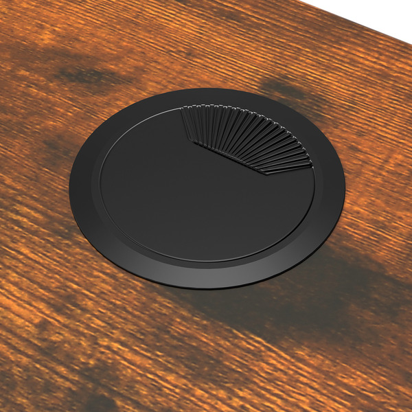 Стол с регулировкой высоты Zone51 e-Nexor 140x75 Dark Wood Z51-FLD-NEX-DW4