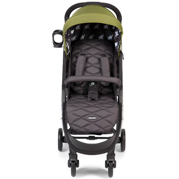 Коляска прогулочная HAPPY BABY ELEGANZA V2 (dark green)
