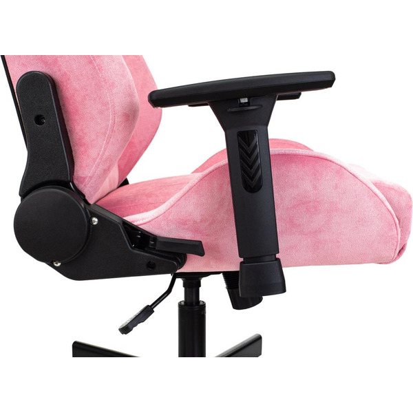 Кресло игровое Knight N1 Fabric Velvet 36 (1626365) розовый