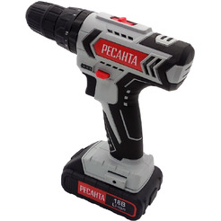 Дрель-шуруповерт Ресанта ДА-18-2ЛК (75/14/5)