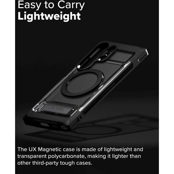 Чехол Ringke UX MAGNETIC для Galaxy S25 Ultra SMOKE BLACK