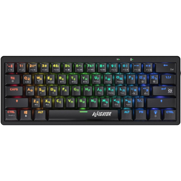 Клавиатура Defender Alligator GK-315 (черный)