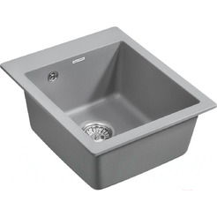 Мойка кухонная Paulmark PM104249-GRM