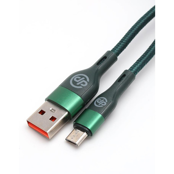 Кабель DigitalPart MC-309 USB Type-A - microUSB (1 м, зеленый)