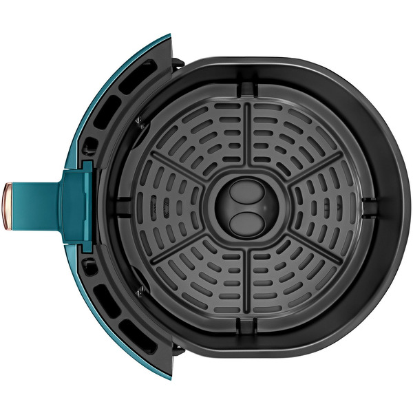 Аэрогриль HYUNDAI HYF-3553 (темно-зеленый/золотистый)