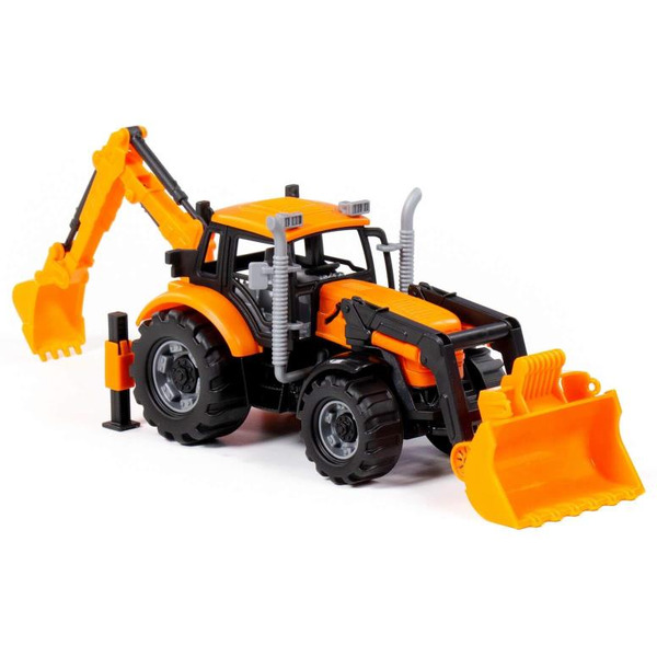 Экскаватор Полесье Прогресс 91789 (оранжевый)