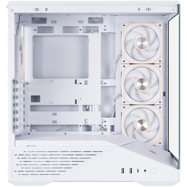 Корпус 1stPlayer GM7 ARGB GM7-WH-3FN7R-W-1FN7-W (белый)