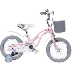 Велосипед детский YAYALE 67-035, 14" (розовый)