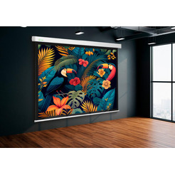 Проекционный экран CACTUS Wallscreen CS-PSW-124x221