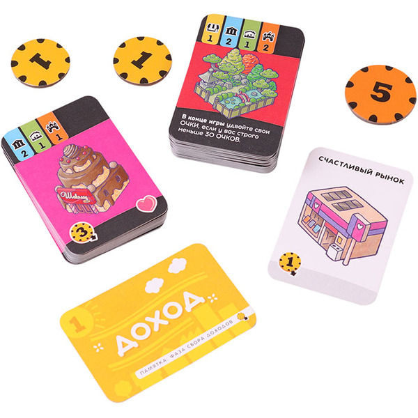 Настольная игра Стиль Жизни Город счастья / УТ100028952
