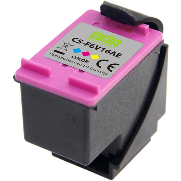 Картридж струйный Cactus CS-F6V16AE №123 (многоцветный)