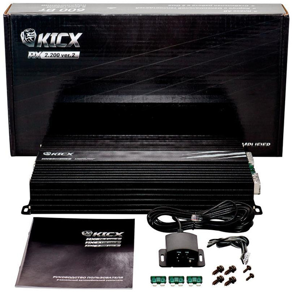 Автомобильный усилитель KICX RX 2.200 ver2