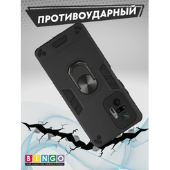 Бампер Bingo Warrior для XIAOMI Redmi Note 10 Pro Черный