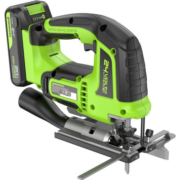 Электролобзик Greenworks GD24JS120 3601407CUA