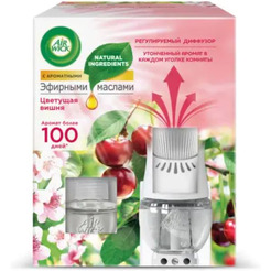 Диффузер аромамасел со сменным флаконом AIR WICK Вишневый сад 19мл 0011169303