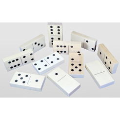 Настольная игра ДЕСЯТОЕ КОРОЛЕВСТВО Домино деревянное (деревянная коробка) 02641