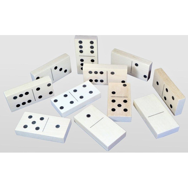 Настольная игра ДЕСЯТОЕ КОРОЛЕВСТВО Домино деревянное (деревянная коробка) 02641