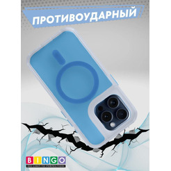 Бампер BINGO Model Magnetic для APPLE iPhone 16 Pro синий
