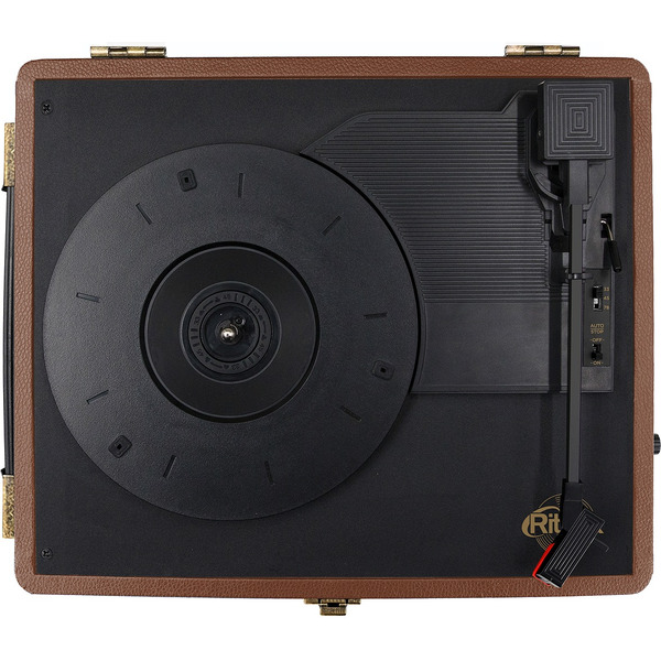 Виниловый проигрыватель Ritmix LP-100 Brown leather