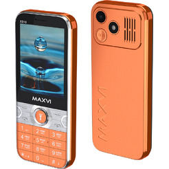 Мобильный телефон Maxvi X910 (оранжевый)