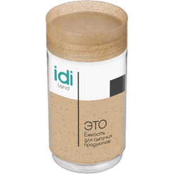 Емкость для сыпучих продуктов IDILAND Palermo 221116101/02 (бесцветный)