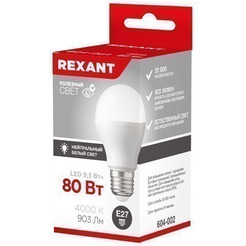 Лампа светодиодная REXANT 604-002 Груша A60 9,5Вт E27 903Лм 4000K