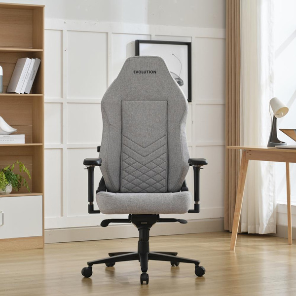 Игровое кресло EVOLUTION TITAN FABRIC Grey