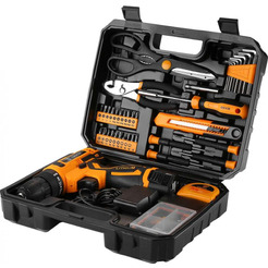 Дрель-шуруповерт Deko Banger Set 93 (063-4168) с 2-мя АКБ