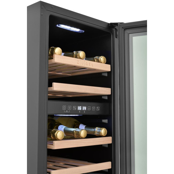 Винный шкаф ZUGEL ZCWI310DB
