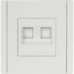 Розетка компьютерная IEK Forte&Piano FP-KT20-O-1-K01