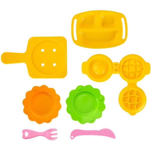 Набор для детской лепки GENIO KIDS-ART Тесто-пластилин Веселая пиццерия TA2103