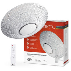 Припотолочная люстра In Home Comfort Crystal 75Вт