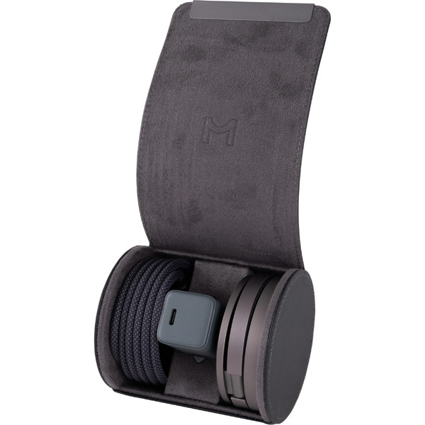 Беспроводное зарядное Magssory Disc Signature Edition 3 в 1 для Apple WCH033 (темно-серый)