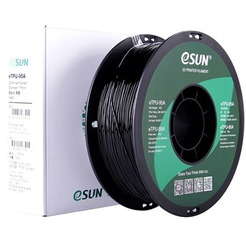 Пластиковая нить ESUN eTPU-95A 1.75 мм 1000 г (черный)