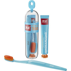 Дорожный набор SPLAT BIOCALCIUM (зубная паста 25 мл + зубная щетка )