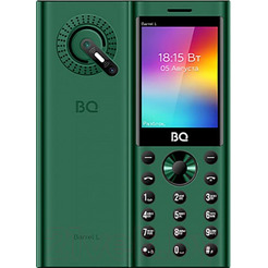 Мобильный телефон BQ 2458 Barrel L (черный/зеленый)