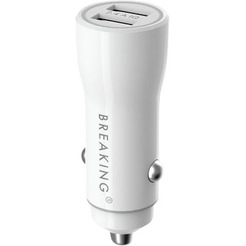 Автомобильное зарядное устройство Breaking A11 (23102) белый