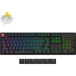 Клавиатура Keychron K10 V2 RGB Aluminium Frame K10X-C4-RU (Keychron Super Banana)