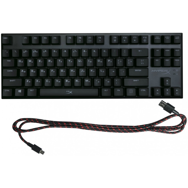 Клавиатура HyperX Alloy FPS PRO CHERRY MX RED (HX-KB4RD1-RU/R1)