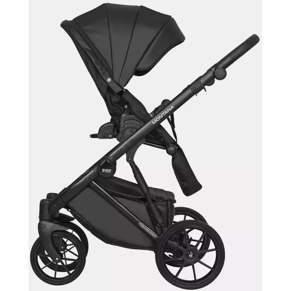 Детская универсальная коляска Riko Montana Ecco 3 в 1 (12/черный)